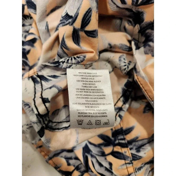 Lee Men's 100% Cotton Tropical Hawaiian Button Down Shirt Regular Fit Sz XL - Picture 8 of 8